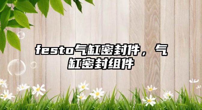 festo氣缸密封件，氣缸密封組件