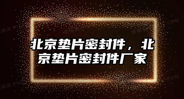 北京墊片密封件，北京墊片密封件廠家